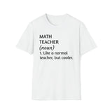 Math Teacher Light Unisex Softstyle T-Shirt