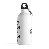 Keep Calm NM MESA logo Stainless Steel Water Bottle