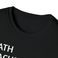 Math Teacher Dark Unisex Softstyle T-Shirt