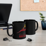 New Mexico logo Black mug 11oz