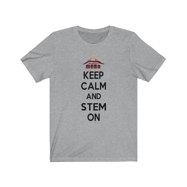 Keep Calm NM MESA logo Unisex Jersey Short Sleeve Tee