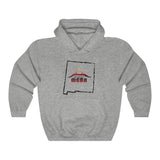 NM MESA state Unisex Hooded Sweatshirt