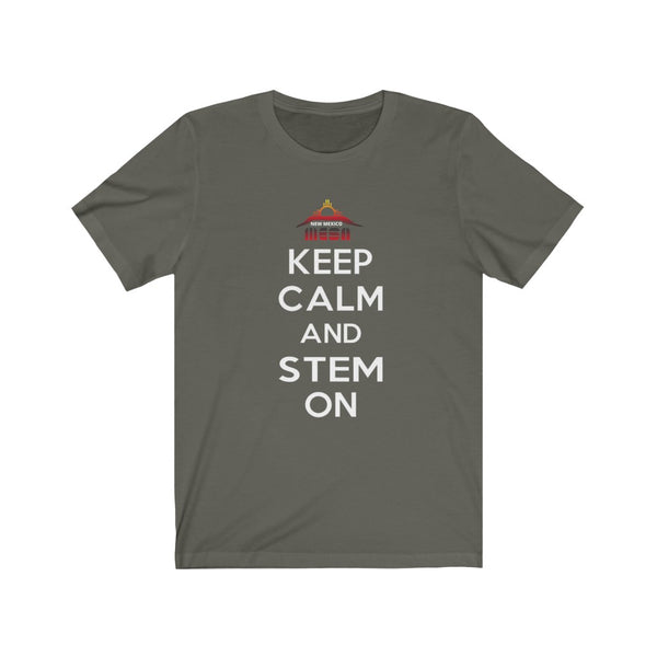 Keep Calm NM MESA logo Unisex Jersey Short Sleeve Tee